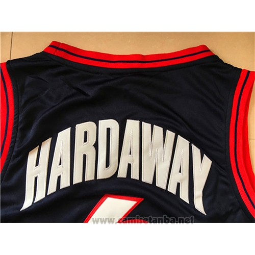Camiseta USA 1996 Anfernee Hardaway #6 Negro